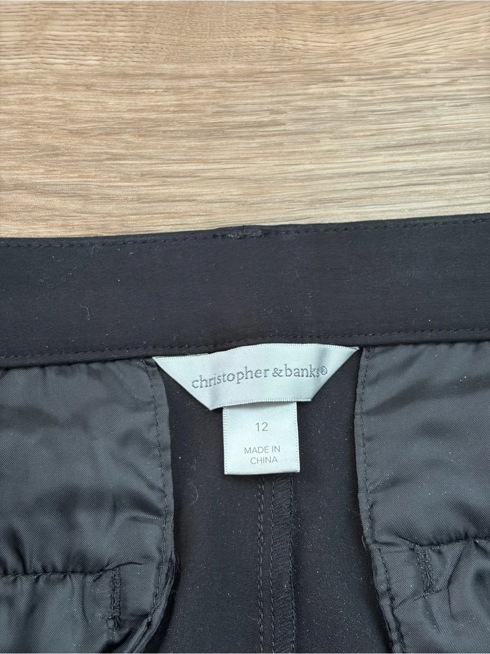 Christopher & Banks Women’s Shaped Fit Perfect Trouser Pants Size 12